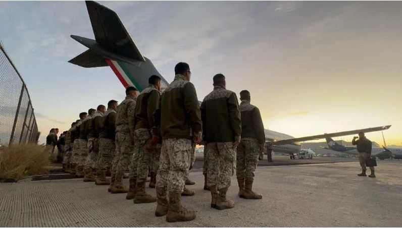 Tabasco recibe 180 elementos del Ejército Mexicano y Guardia Nacional en apoyo a la seguridad