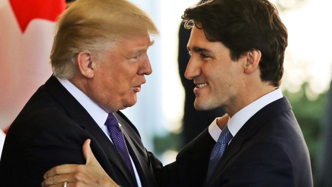 Trump pide a Trudeau que bancos de EU operen en Canadá