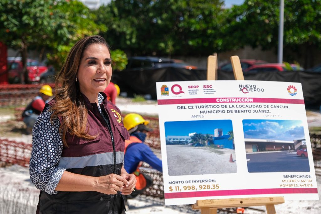 Anuncia Mara Lezama construcción de nuevo C2 para la zona hotelera de Cancún