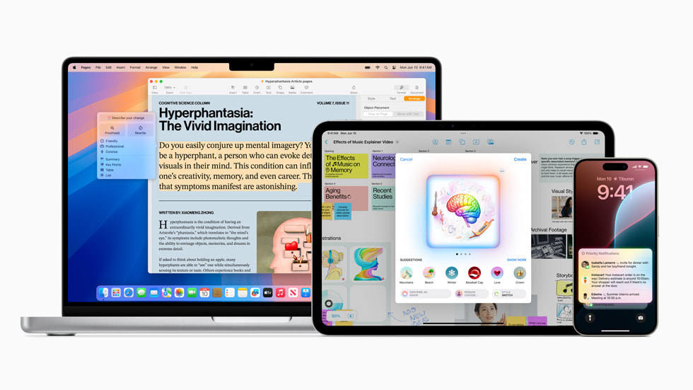 Apple Intelligence ya está disponible en español y Europa