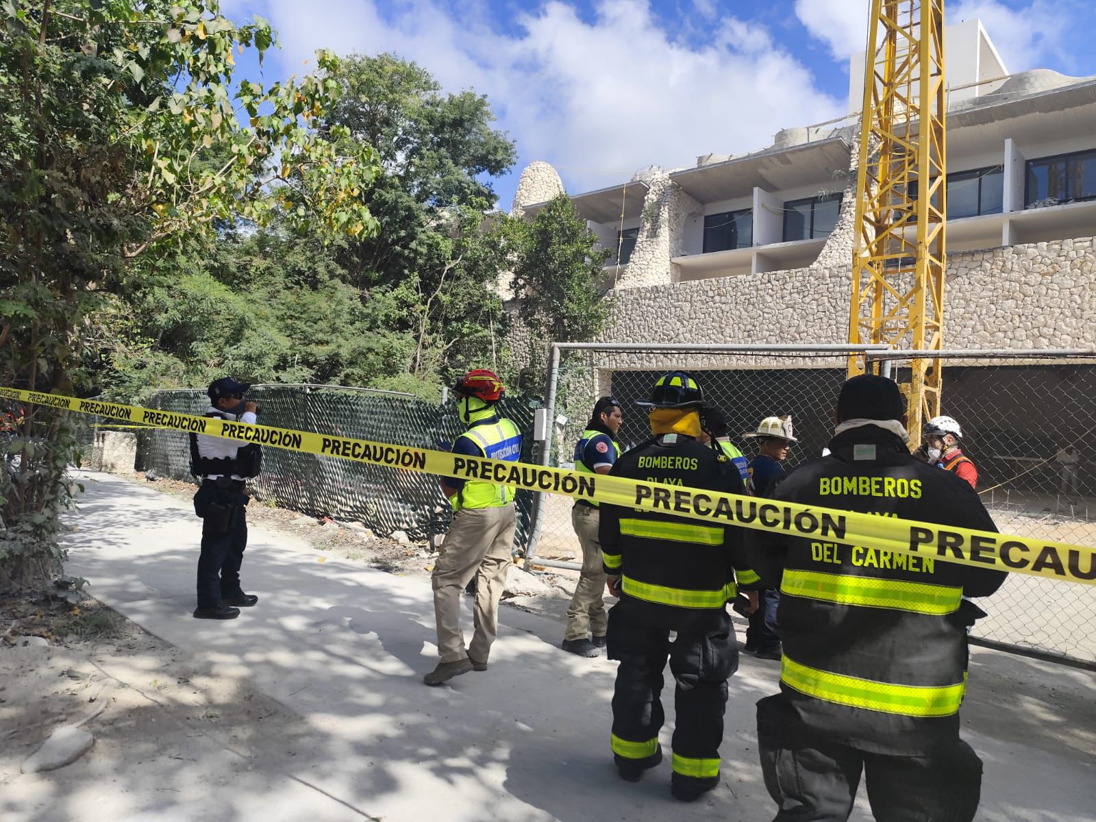 ¡Bajo control! Autoridades controlan incidente de explosión de transformador en obra del Parque Xcaret; no se reportan lesionados