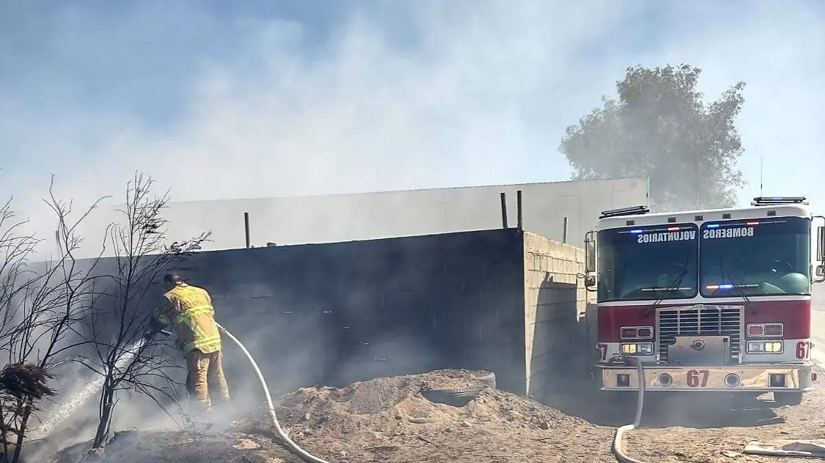 Controlan incendio en la colonia Nuevo León