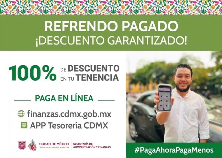 Tenencia vehicular gratis en la CDMX hasta el 31 de marzo