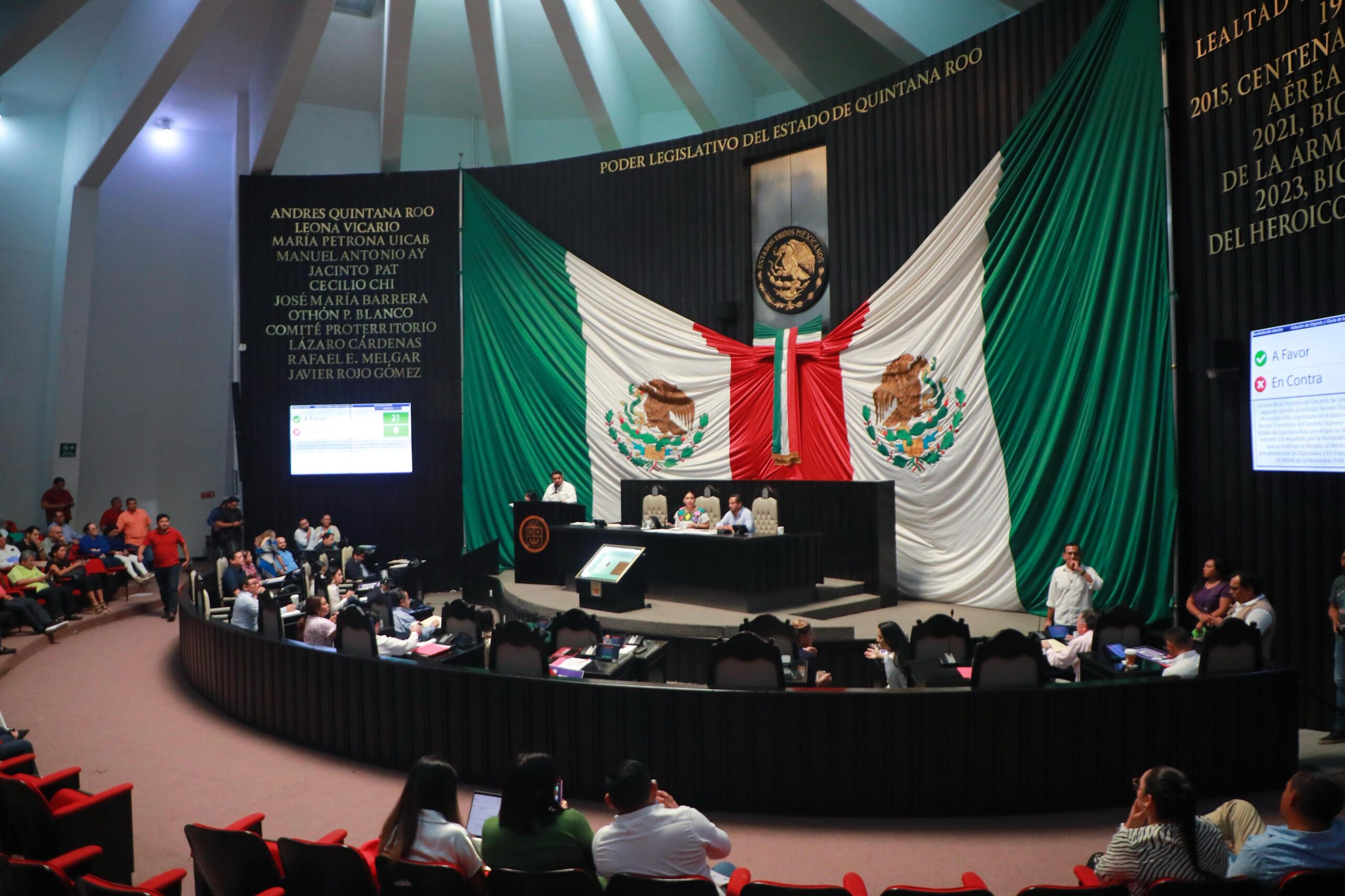 Ante aranceles de Trump; diputados de Morena Quintana Roo respaldan a Claudia Sheinbaum