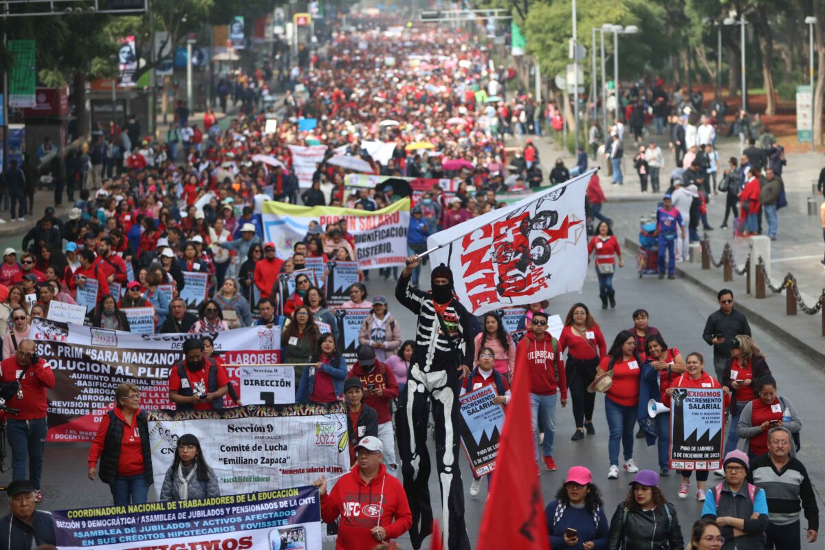 Maestros de la CNTE complican la CDMX