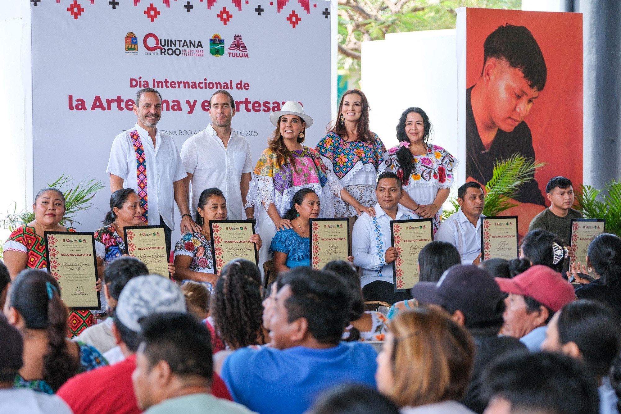 Destaca Mara Lezama el alto valor de los saberes ancestrales mayas en el Día Internacional de la Artesana y el Artesano en Tulum