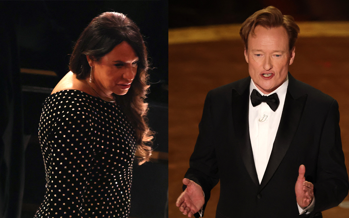 Karla Sofía Gascón responde a Conan O’Brien por broma