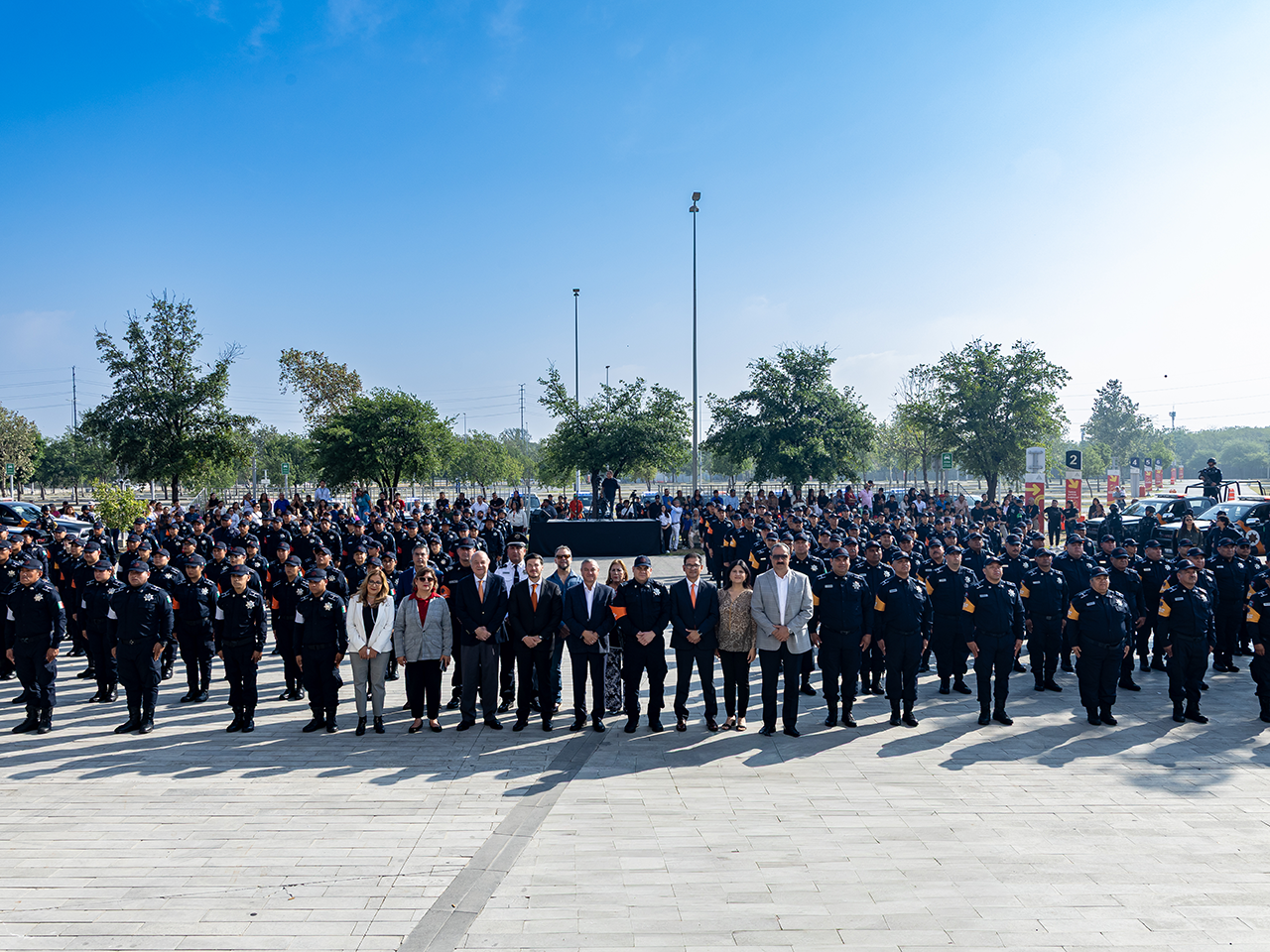 Se gradúan 167 nuevos policías en Guadalupe, NL rumbo al Mundial 2026