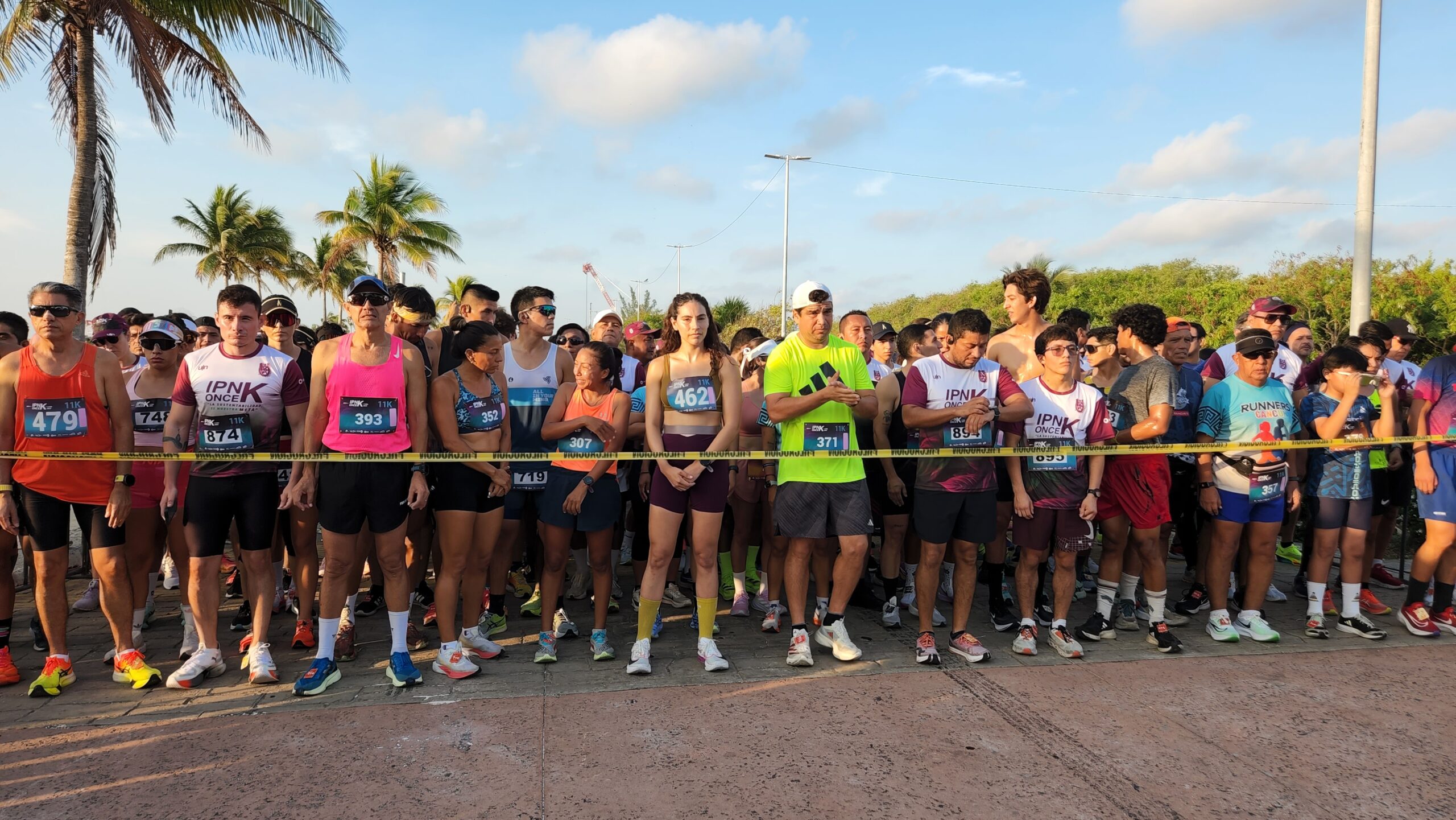 Realizan con éxito la carrera IPN Once K Cancún 2025