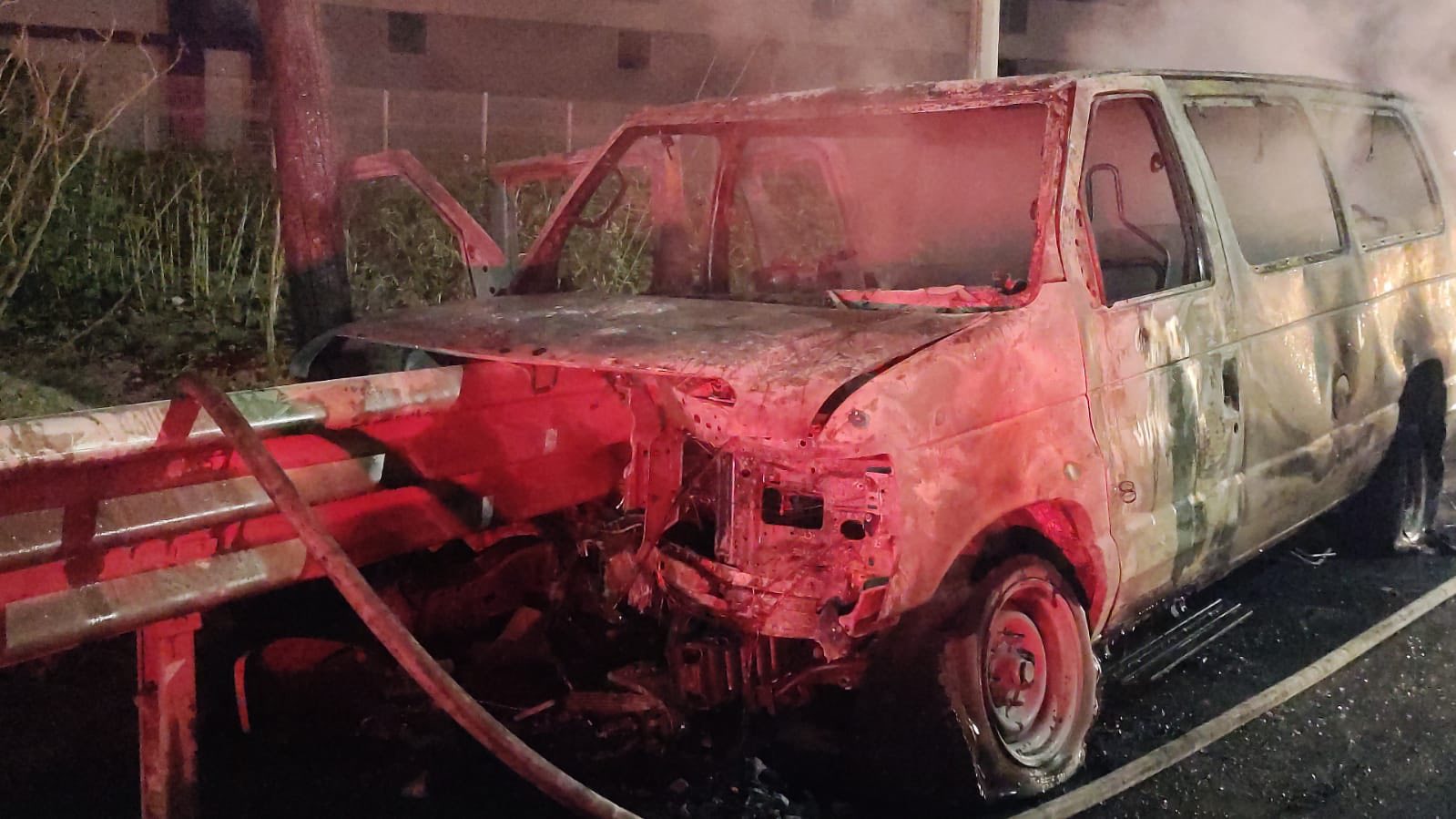 Accidente en Autopista al Aeropuerto deja tres lesionados en Apodaca