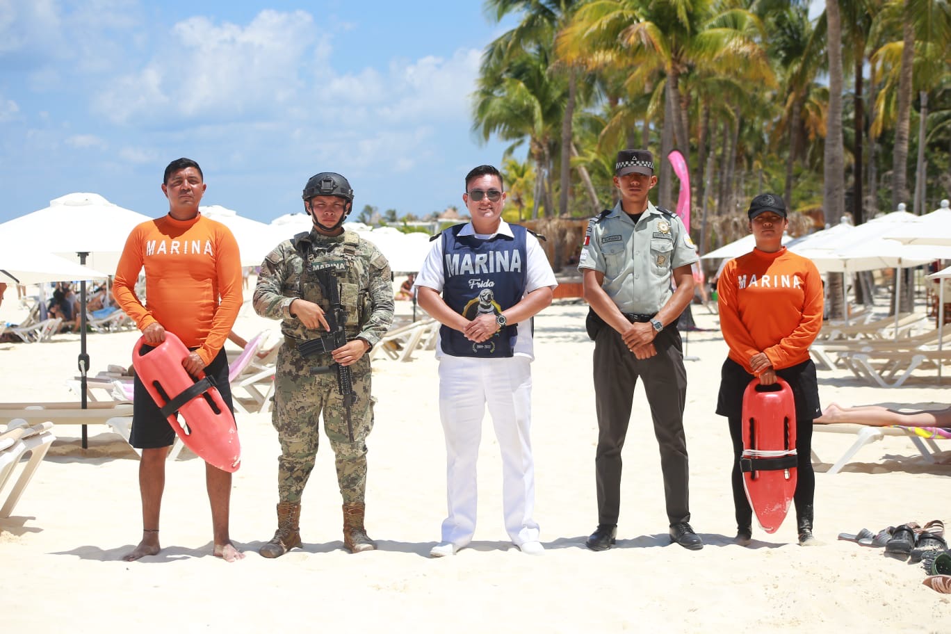 Isla Mujeres continúa con el Operativo Semana Santa 2025 para cuidar a visitantes y familias isleñas