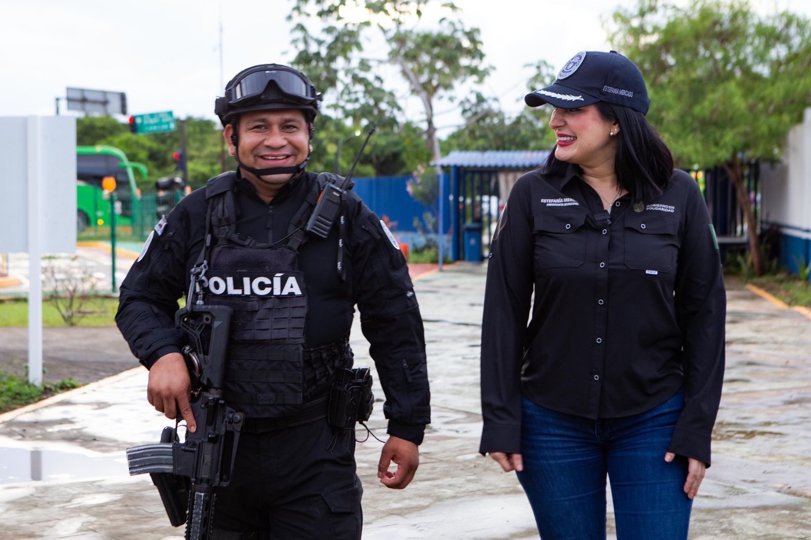 Con la política de seguridad de Estefanía Mercado, Playa del Carmen rompe en abril récord en detenciones, aseguramientos y recuperación de vehículos