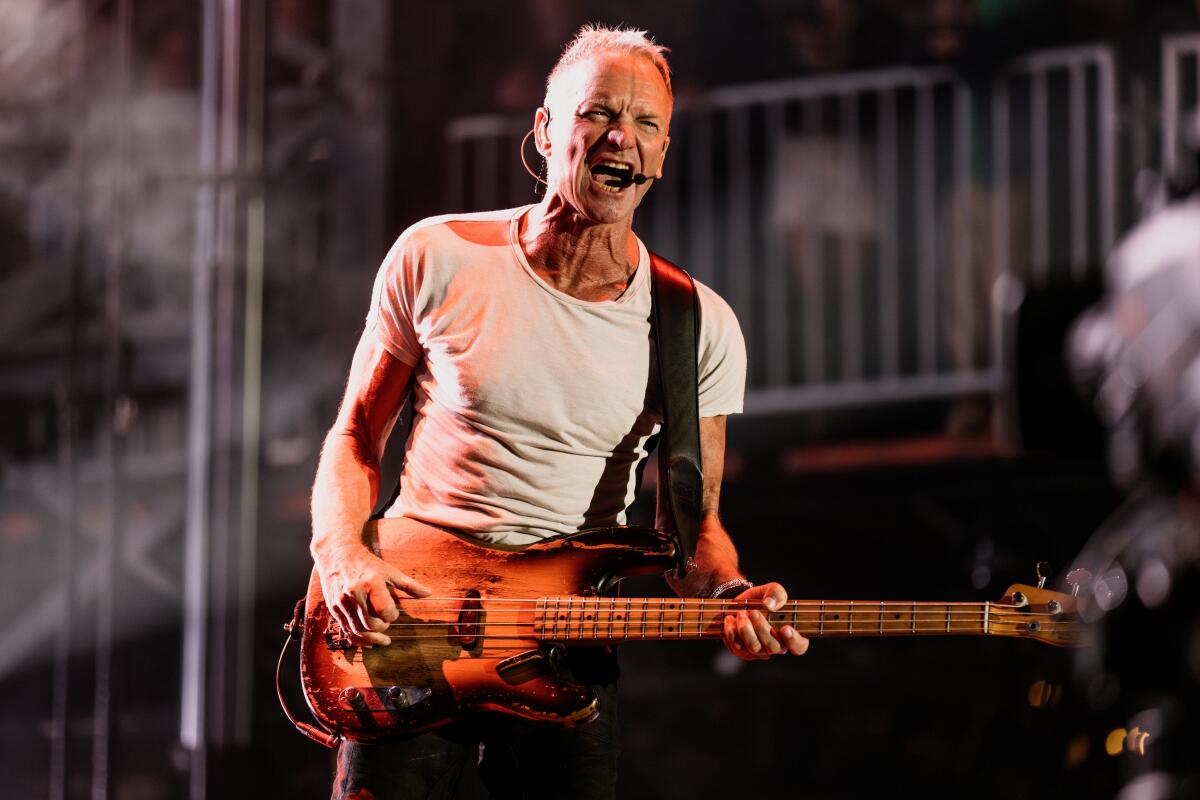 Sting deslumbra en el Caribe Mexicano