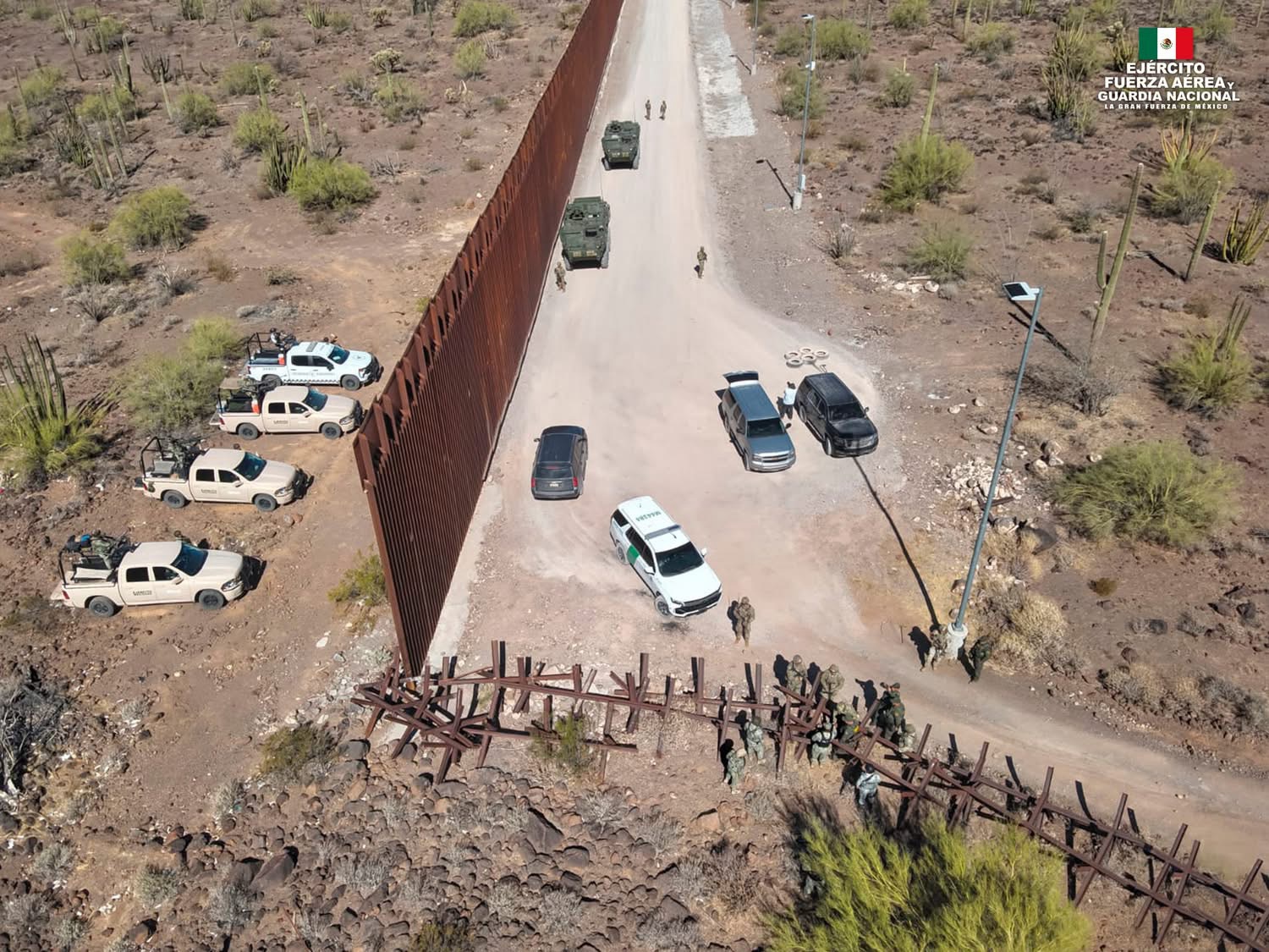 México y EU refuerzan seguridad con operativos espejo en la frontera norte