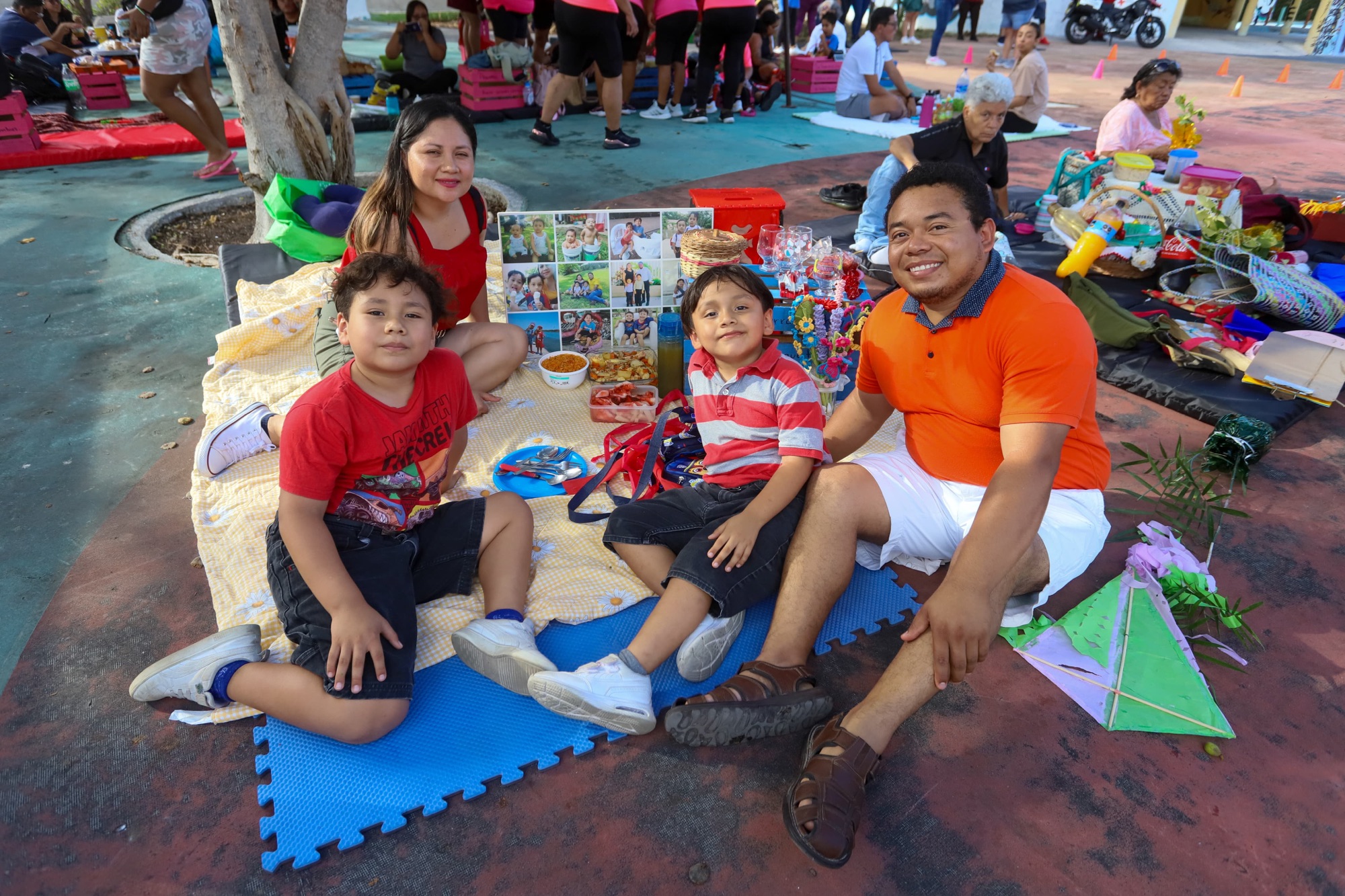Celebra DIF Benito Juárez a padres de familia con Picnic Familiar