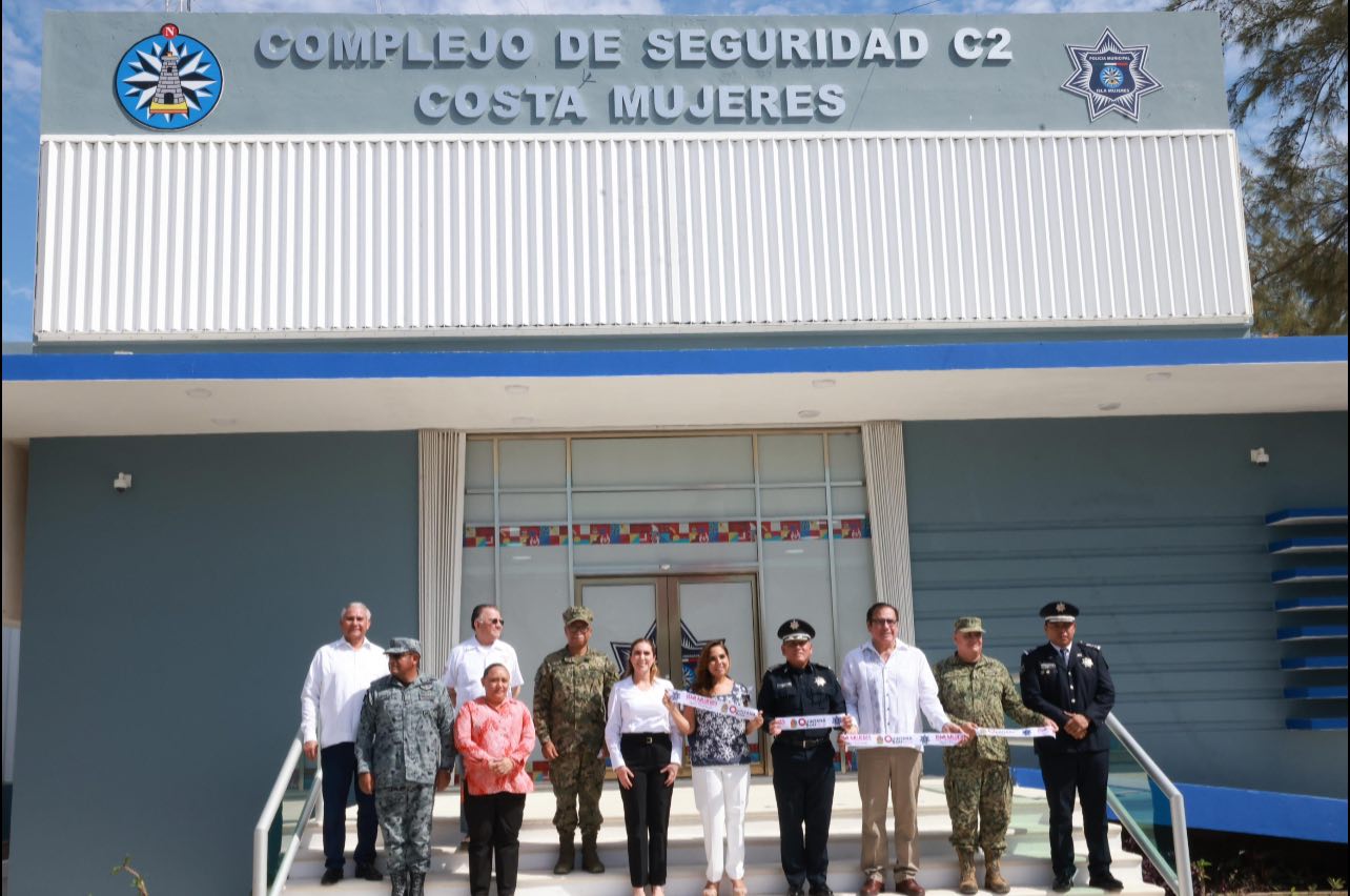Inauguran el Complejo de Seguridad C2 en Costa Mujeres