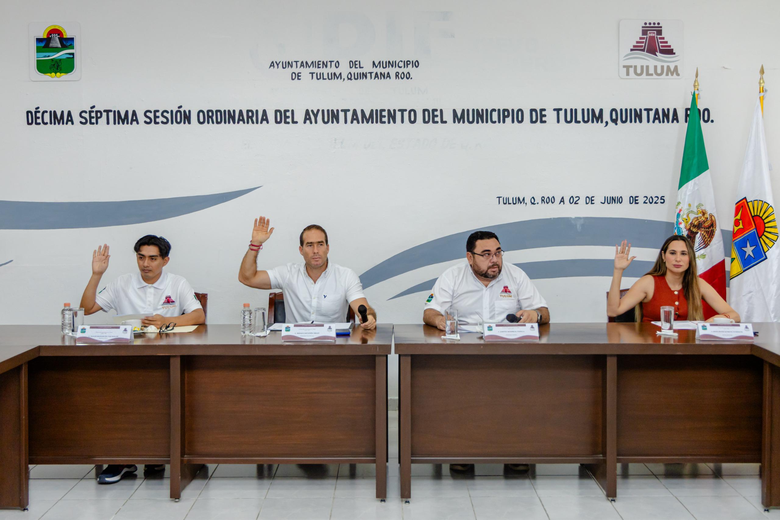 Aprueban que Tulum continúe trabajando de la mano del Gobierno del Estado