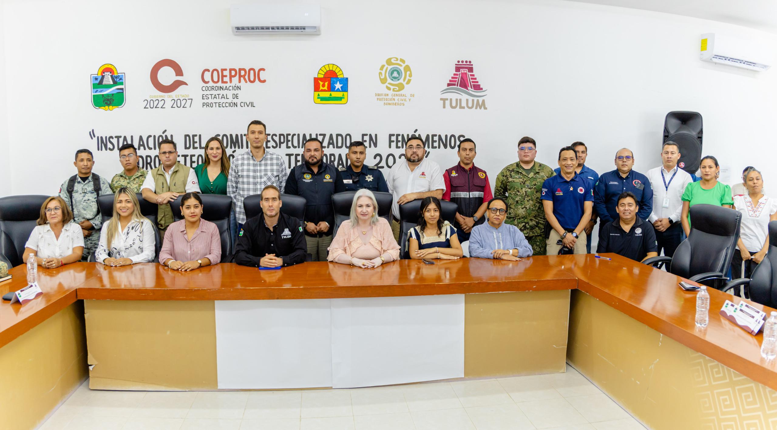 Tulum toma acciones preventivas ante algún Huracán