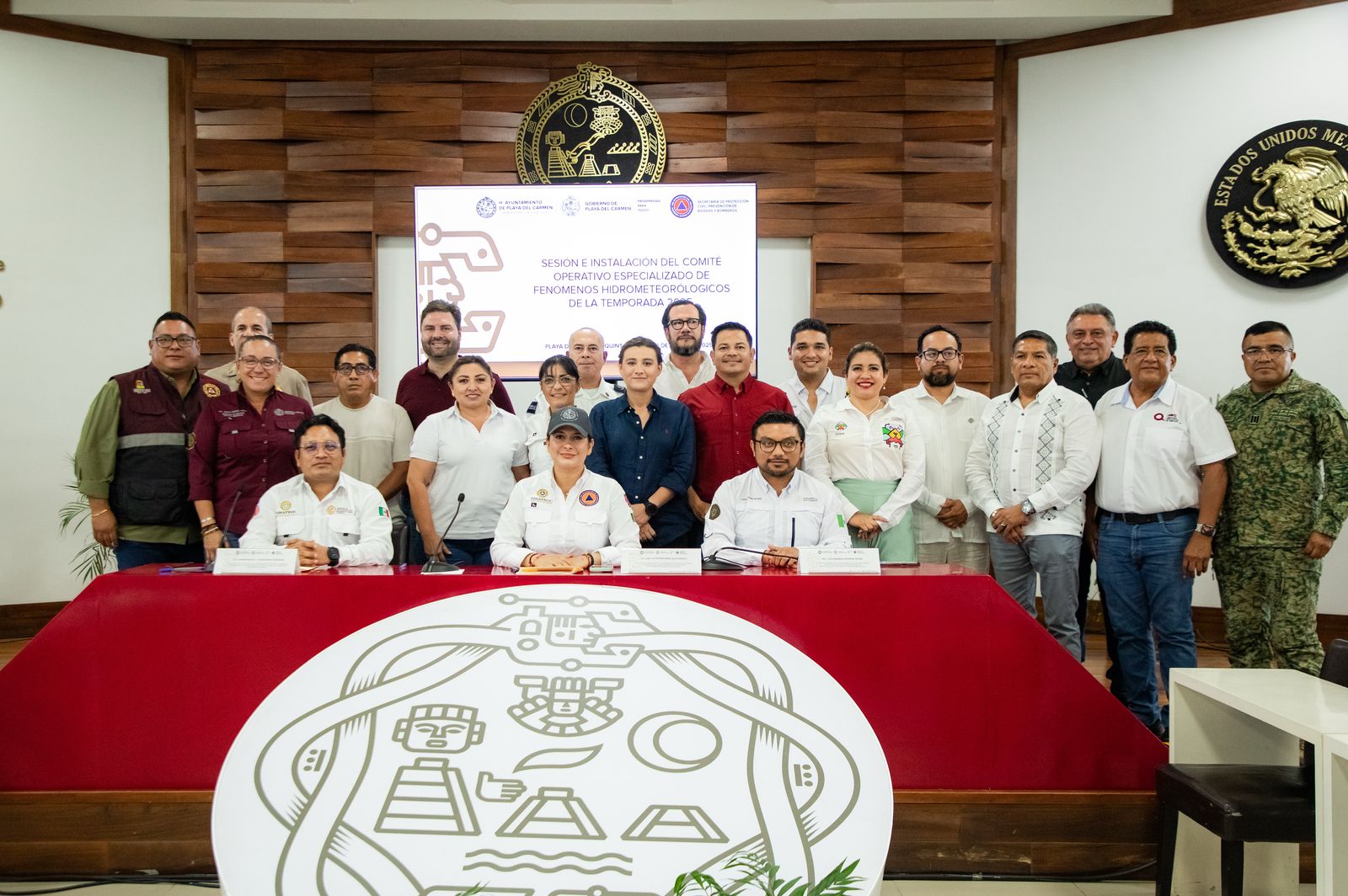 Listos para proteger a la gente: Gobierno de Estefanía Mercado instala Comité Operativo Especializado en Fenómenos Hidrometeorológicos