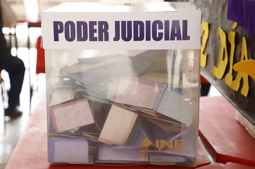 INE reporta hasta un 13% de participación ciudadana en la Elección Judicial 2025