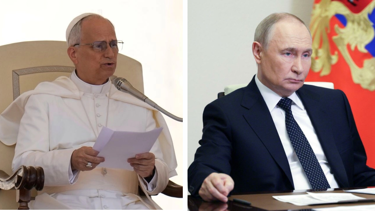 León XIV insta a Putin a realizar un “gesto por la paz” en Ucrania